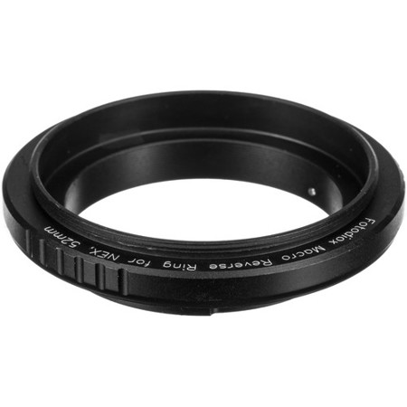 Belastingen Zwerver Vernietigen Fotodiox 52mm Filter Thread Macro Reverse Mount Adapter Ring for Sony Alpha E REVERSE-MOUNT-52MM-SNYE Belastingen Zwerver Vernietigen Fotodiox 52mm Filter Thread Macro Reverse Mount Adapter Ring for Sony Alpha E REVERSE-MOUNT-52MM-SNYE