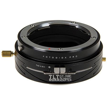 Lenses on Fujifilm X-Mount Cameras CY Fotodiox Pro Lens Mount Adapter Compatible with Contax/Yashica 