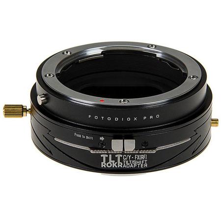 Lenses on Fujifilm X-Mount Cameras CY Fotodiox Pro Lens Mount Adapter Compatible with Contax/Yashica Lenses on Fujifilm X-Mount Cameras CY Fotodiox Pro Lens Mount Adapter Compatible with Contax/Yashica