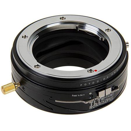 Tilt/Shift Lens Mount Adapter Compatible with Canon FD & FL 35mm SLR Lenses to Fujifilm Fuji X-Series Mirrorless Camera Body Fotodiox Pro TLT ROKR Tilt/Shift Lens Mount Adapter Compatible with Canon FD & FL 35mm SLR Lenses to Fujifilm Fuji X-Series Mirrorless Camera Body Fotodiox Pro TLT ROKR