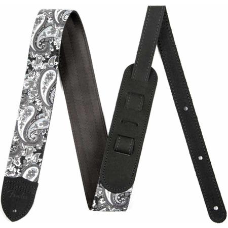 Fender Guitar Strap >> Fender 2 Denim And Nylon Paisley Telecaster Guitar Strap Gray Fender Guitar Strap >> Fender 2 Denim And Nylon Paisley Telecaster Guitar Strap Gray
