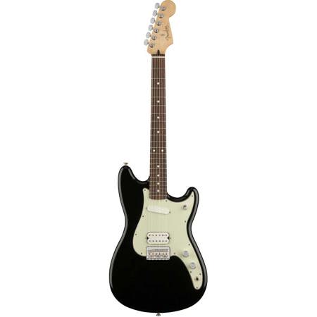Fender Duo Sonic Hs Electric Guitar 22 Frets Modern C Shape Neck Pau Ferro Fingerboard Gloss Polyester Black - 
