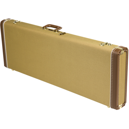 Fender Deluxe Strat/Tele Multi Fit Tweed Hardshell Case with Red