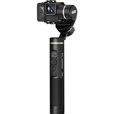 YI 4K Cámera Mbuynow G6 Estabilizador de Vídeo 3-Axis Handheld Gimbal para GoPro Hero 6 Blue Tooth Pantalla OLED AEE Cámaras de Acción de Tamaño Similar con Wifi Sony RX0 Hero 5 Hero 4 / 3