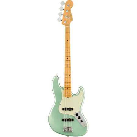 Fender American Professional II Jazz Bass Guitar, Maple, Mystic