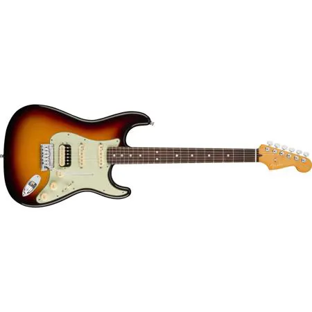 Fender American Ultra Stratocaster HSS Electric Guitar, Ultraburst