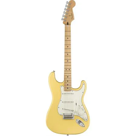 ギター Fender Player Stratocaster Buttercream Fender Player Stratocaster - Buttercream with Maple Fingerboard