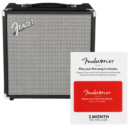 Fender Rumble 25 (V3) Bass Amplifier with 8