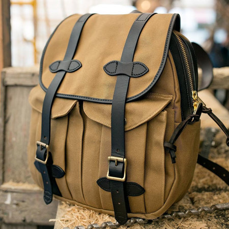 rugged twill rucksack