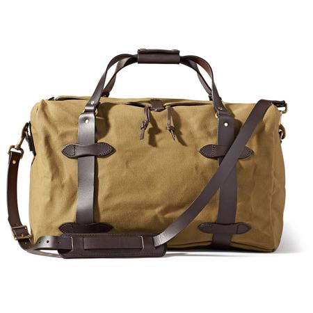 Filson Rugged Twill Duffle Bag Medium Tan Filson Rugged Twill Duffle Bag Picture 1 Regular