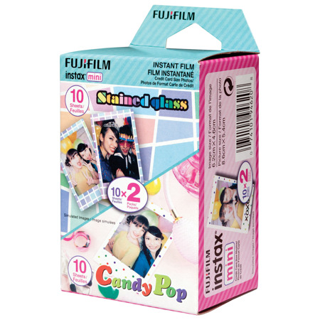 4 Fujifilm Instax película Candy pop a/' 10 imágenes Fujifilm
