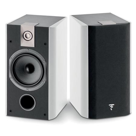 Focal Chorus 706 2 Way Bass Reflex Bookshelf Speakers White Piano