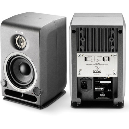 Focal Cms 40 4 Active 2 Way Studio Monitoring Speaker 25w Rms Power Single