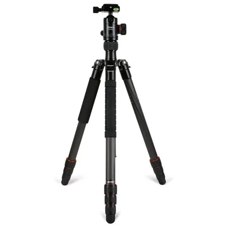 FotoPro X-Go Chameleon 4-Section Al Tripod w/FPH-52Q Ball Head, Black, Open Box