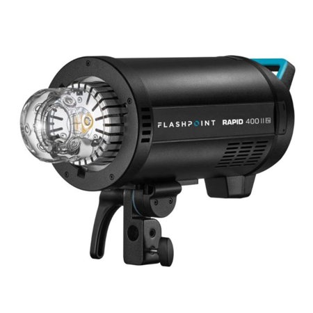 Flashpoint Rapid 400 II HSS Monolight w/Built-In Remote System, Bowens Mount