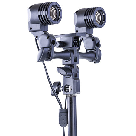 EU Version Adorama Flashpoint Socket Light Fixture for Light Stands with Umbrella Mount