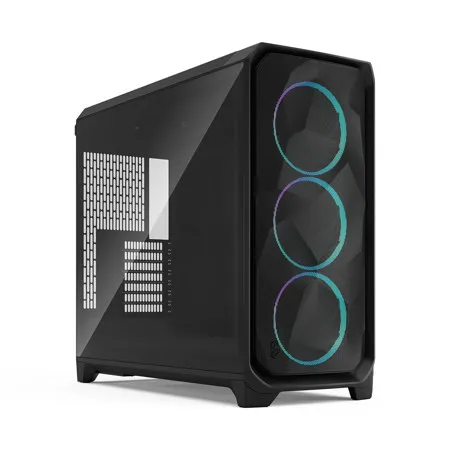 Fractal Design Meshify 3 XL RGB Light TG E-ATX Full-Tower Computer Case, Black