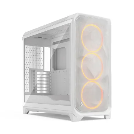 Fractal Design Meshify 3 XL RGB Clear TG E-ATX Full-Tower Computer Case, White