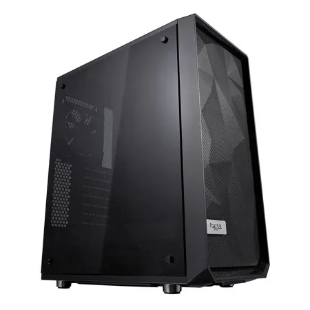 Fractal Design Meshify C Steel ATX Mid-Tower Computer Case, Black