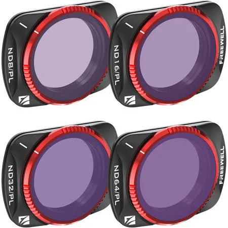 Freewell 4Pack ND4, ND8, ND16, PL Camera Lens Zambia - View #9