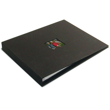 Print File Archival Oversize, 3 1" O-Ring Binder, Color: Black. #0800475