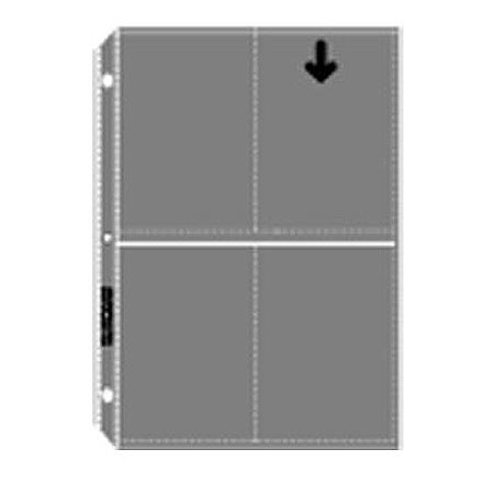 archivalware polypropylene photo album pages holds 8 prints 4x5