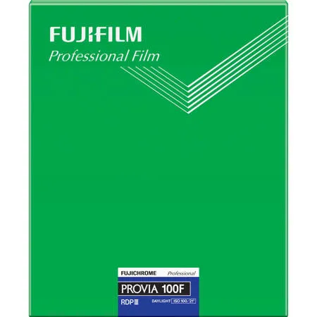 Fujifilm Provia RDPIII 100F Color Slide Film 8x10in 20Sheet 16326145