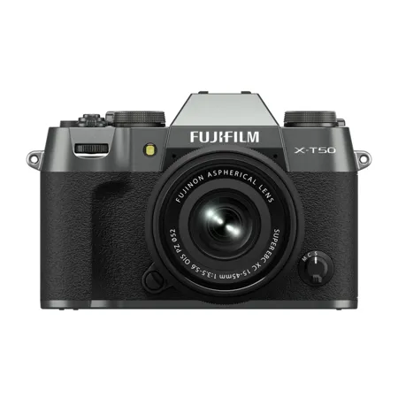 Fujifilm X-T50 Mirrorless Camera with XC 15-45mm f/3.5-5.6 OIS PZ Lens