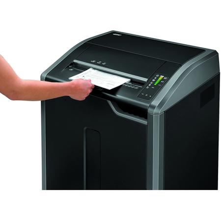 Fellowes Powershred C 480c Cross Cut Shredder Black Silver 38485