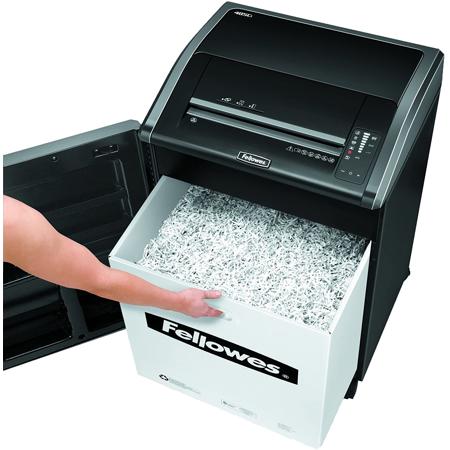 Fellowes Powershred C 480c Cross Cut Shredder Black Silver 38485