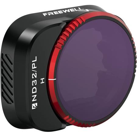 Freewell Filtre ND32/PL Pour DJI Osmo Pocket 3 – Réduction 5 Stops + Polarisation – Idéal Vidéo Cinématique