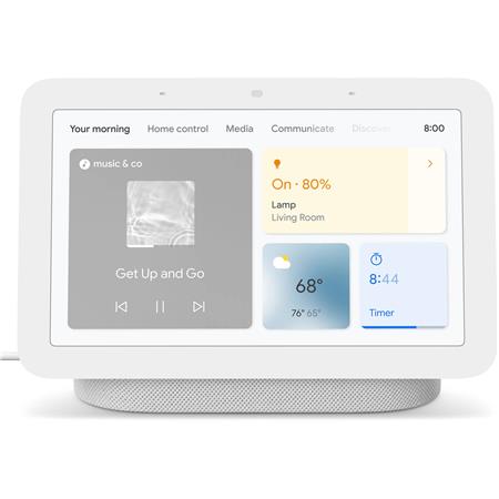 Google Nest Hub 2nd Generation Smart Display, Chalk GA01331-US