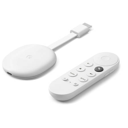 Google Chromecast With Google Tv Snow Ga01919 Us Adorama