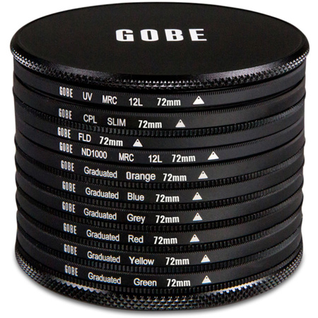 Gobe UV 72mm Japan Optics 16-Layer Multi-Resistant Coated Ultra Violet Filter