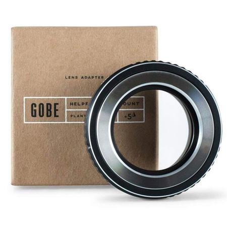 with Optical Glass Gobe Lens Mount Adapter Compatible with M42 Screw Lens and Nikon F Camera Body