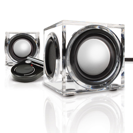 mini stereo speakers
