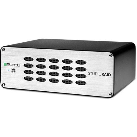 Glyph Technologies SR4000 StudioRAID 4TB (2x2TB) External Hard Drive Array,  7200 RPM, USB 3.0, FireWire 800 and eSATA, 360 MB/s Transfer Speed