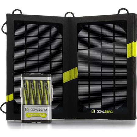 Goal Zero Guide 10 Plus Solar Recharging Kit with Nomad 7 Solar Panel 41022