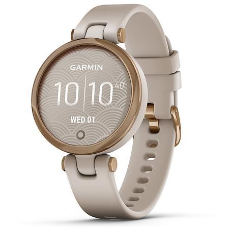 garmin lily smartwatch 34mm fiber reinforced polymer rose gold
