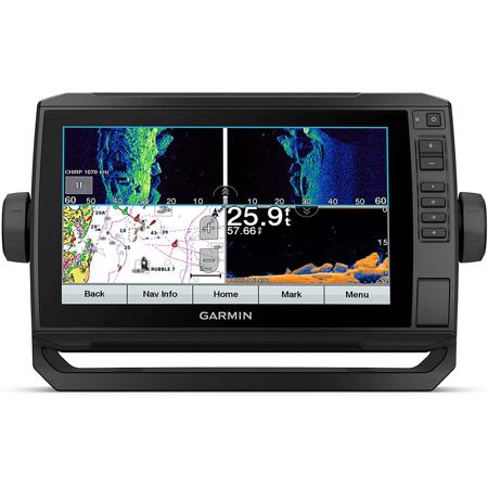 Garmin Echomap 9 Uhd Garmin Echomap 9" Uhd 94Sv Chartplotter, Gt56Uhd-Tm Transducer,U.s.  Bluechart G3 010-02524-01