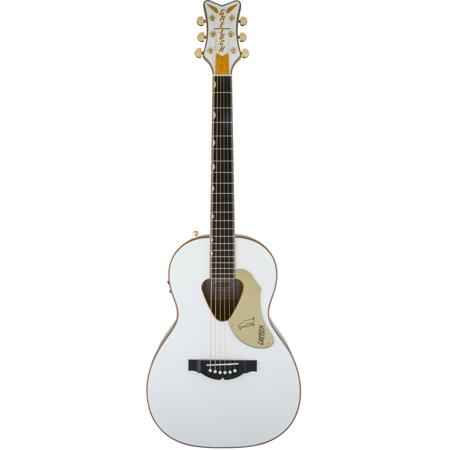 Gretsch Acoustic Guitars >> Gretsch G5021wpe Rancher Penguin Parlor Semi Acoustic Guitar 20 Frets Standard U Neck Rosewood Fingerboard White Gretsch Acoustic Guitars >> Gretsch G5021wpe Rancher Penguin Parlor Semi Acoustic Guitar 20 Frets Standard U Neck Rosewood Fingerboard White