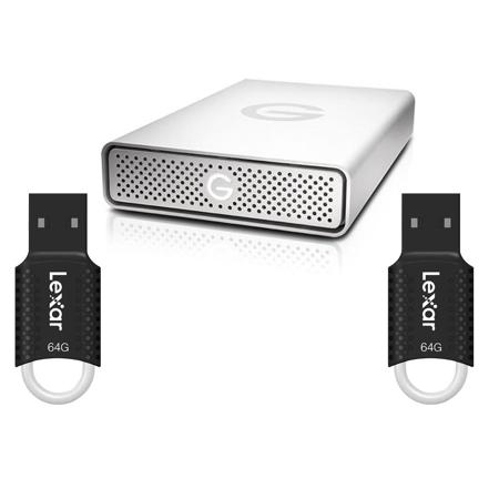 G Technology 10tb G Drive G1 Usb 3 0 External Hard Drive W 2x Lexar Usb Flash Dr 0g A G Technology 10tb G Drive G1 Usb 3 0 External Hard Drive W 2x Lexar Usb Flash Dr 0g A