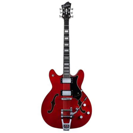 Hagstrom Tremar Viking Deluxe Electric Guitar, Wild Cherry