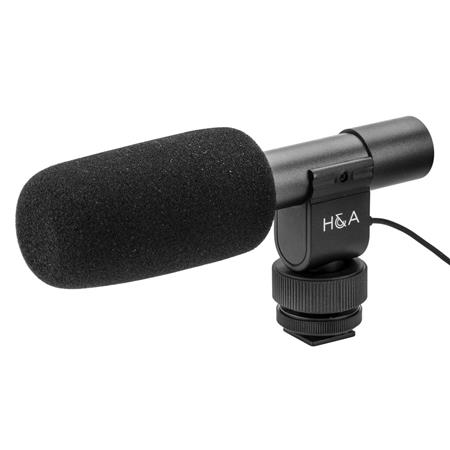 Permanent vonk dinsdag H&A OC-VM-100 Professional On Camera Shotgun Microphone with Shock Mount  OC-VM-100