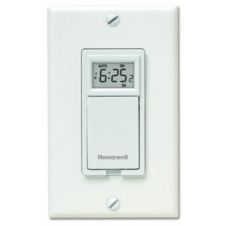 Honeywell Home 7 Day Programmable Timer Light Motor Switch RPLS730B1000U