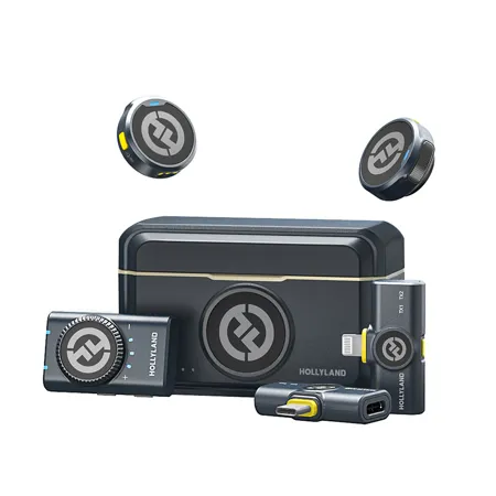配信機器・PA機器・レコーディング機器 Hollyland Lark M2S Combo Hollyland Lark M2S Combo (Camera RX+USB-C RX+ Lightning Cable