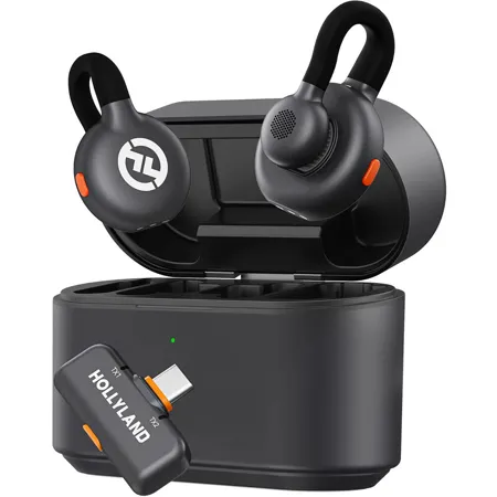 Hollyland LARK M2S 2-Person Wireless Duo Lavalier Microphone