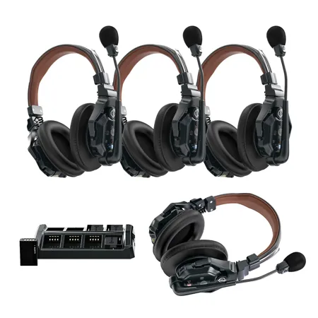 Hollyland Solidcom C1 Pro 4-Person Wireless Dual-Ear Headset