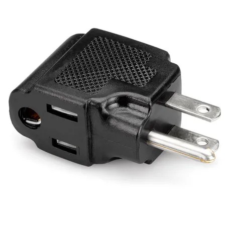 Hosa Technology Hosa NEMA 5-15R to NEMA 5-15P Right-Angle Power Adapter