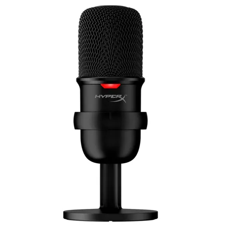 HyperX SoloCast Cardioid Condenser USB Microphone, Black 4P5P8AA